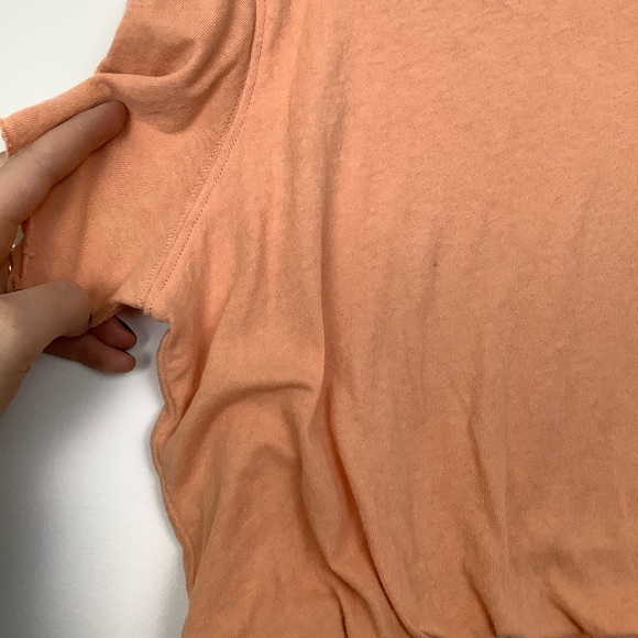 Free People Crop Top in Peach/Orange - Picture 4 of 5